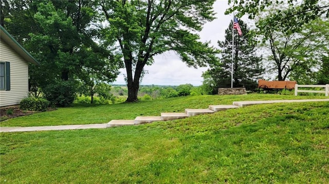 1045 Yale Rd, Mapleton, KS 66754 - view of green lawn