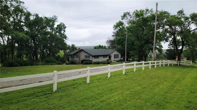 1045 Yale Rd, Mapleton, KS 66754 - view of yard with a view of rural / pastoral area