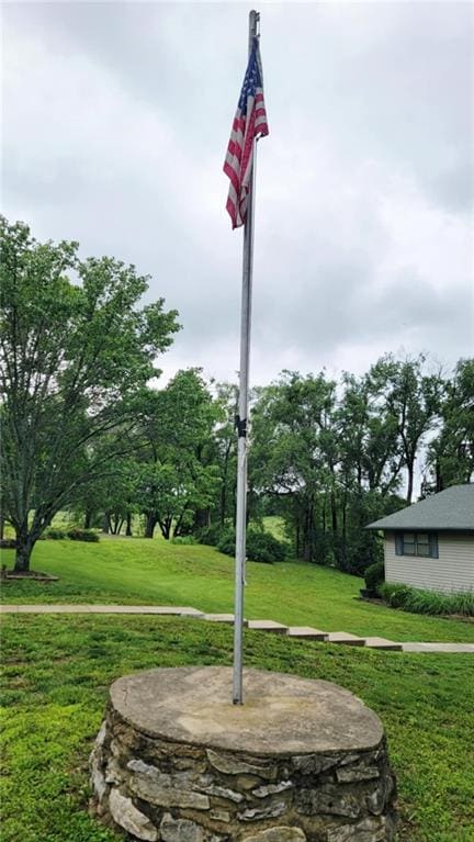 1045 Yale Rd, Mapleton, KS 66754 - view of home's community featuring a yard
