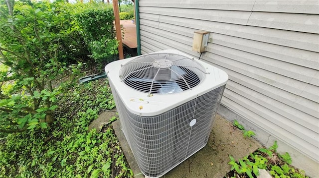 1045 Yale Rd, Mapleton, KS 66754 - exterior view of central air condition unit