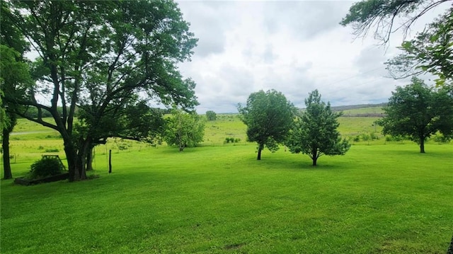 1045 Yale Rd, Mapleton, KS 66754 - view of grassy yard with a view of rural / pastoral area