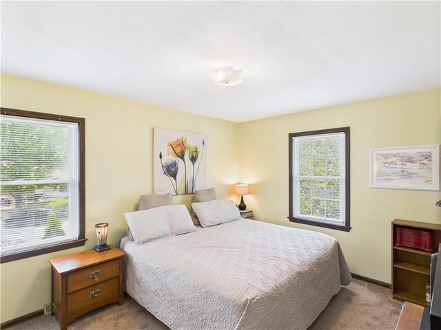 8101 E 133rd Ter, Grandview, MO 64030 - bedroom with light colored carpet, multiple windows, and baseboards
