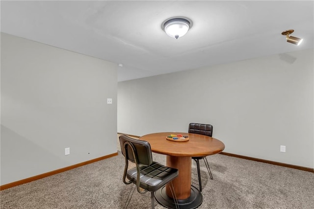 10124 Halsey St, Lenexa, KS 66215 - dining room with carpet floors and baseboards
