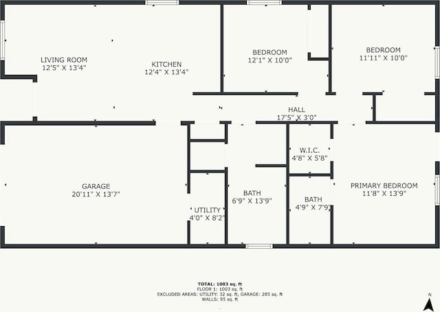 739 S Cypress St, Ottawa, KS 66067 - view of property floor plan