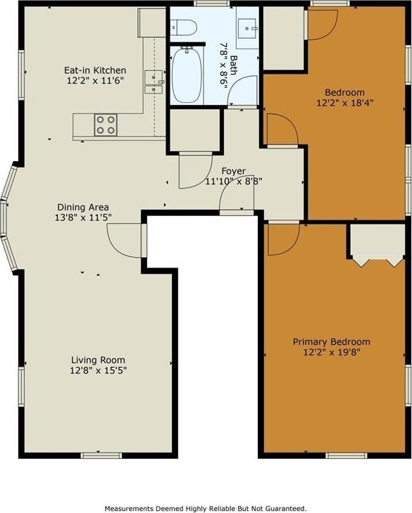 106 Saratoga St, Excelsior Springs, MO 64024 - view of floor plan / room layout