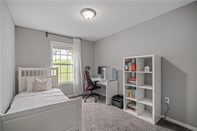 16059 Fontana St Unit 204, Overland Park, KS 66085 - bedroom featuring carpet, a textured ceiling, and baseboards