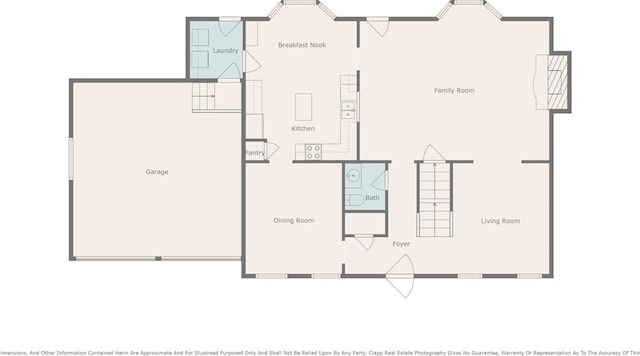 324 N Persimmon Dr, Olathe, KS 66061 - view of floor plan / room layout