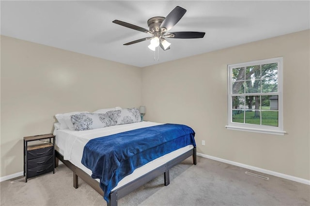 2604 S 16th Ter, Leavenworth, KS 66048 - carpeted bedroom featuring baseboards and ceiling fan