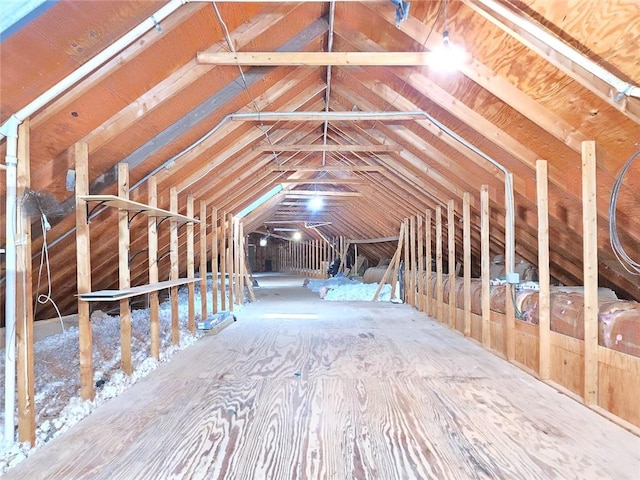 2101 Hillview Rd, Liberty, MO 64068 - view of unfinished attic