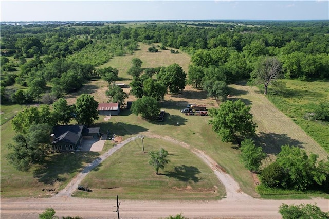 4004 Texaco Rd, Cushing, OK 74023 - aerial overview of property's location with rural landscape