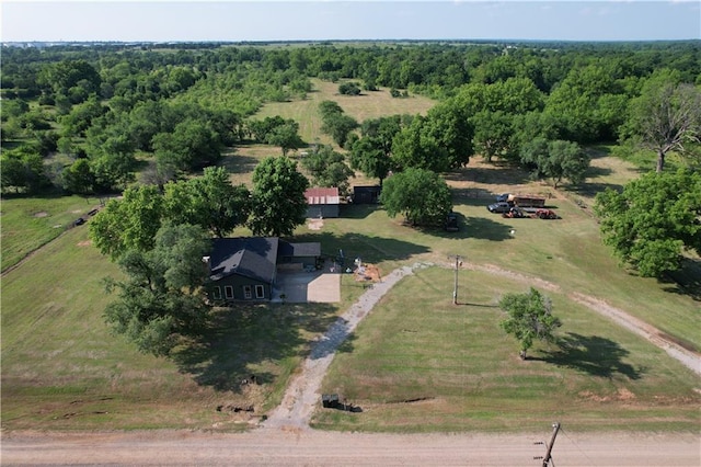4004 Texaco Rd, Cushing, OK 74023 - aerial view of property's location with rural landscape