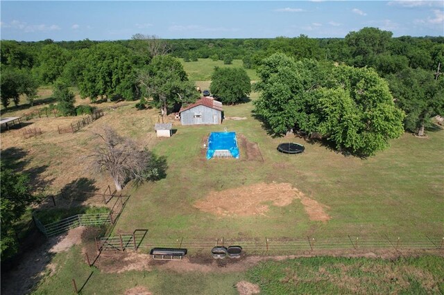 4004 Texaco Rd, Cushing, OK 74023 - overview of rural landscape featuring agricultural land