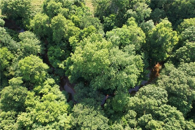 4004 Texaco Rd, Cushing, OK 74023 - aerial view of property's location featuring a heavily wooded area