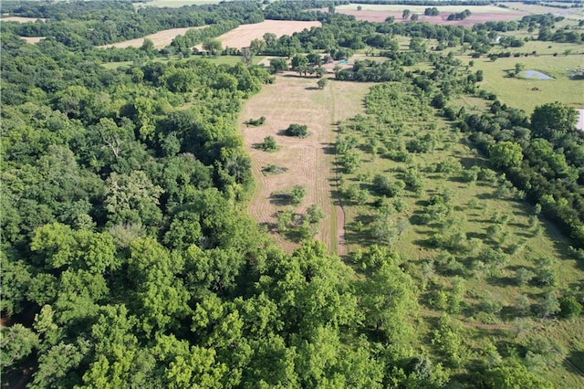 4004 Texaco Rd, Cushing, OK 74023 - aerial view of property and surrounding area featuring rural landscape and rows of crops