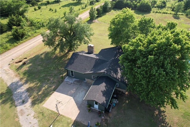 4004 Texaco Rd, Cushing, OK 74023 - aerial view of sparsely populated area