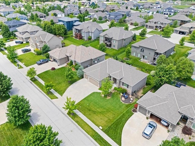 17208 W 198th St, Spring Hill, KS 66083 - aerial perspective of suburban area