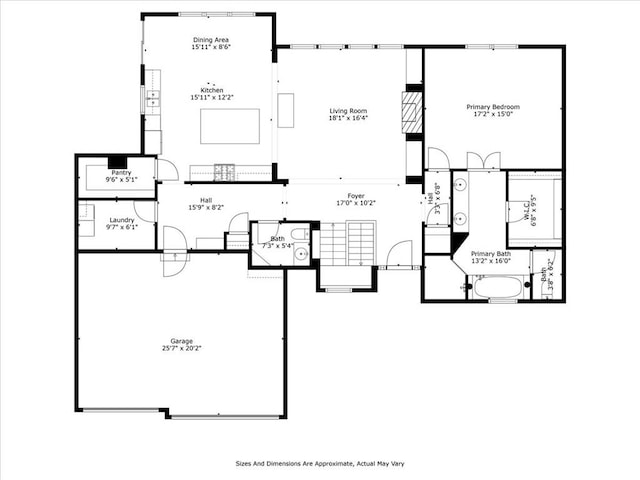 17208 W 198th St, Spring Hill, KS 66083 - view of property floor plan