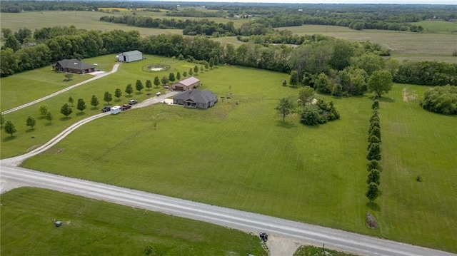 5260 SE Fox Run Rd, Lathrop, MO 64465 - aerial view of sparsely populated area