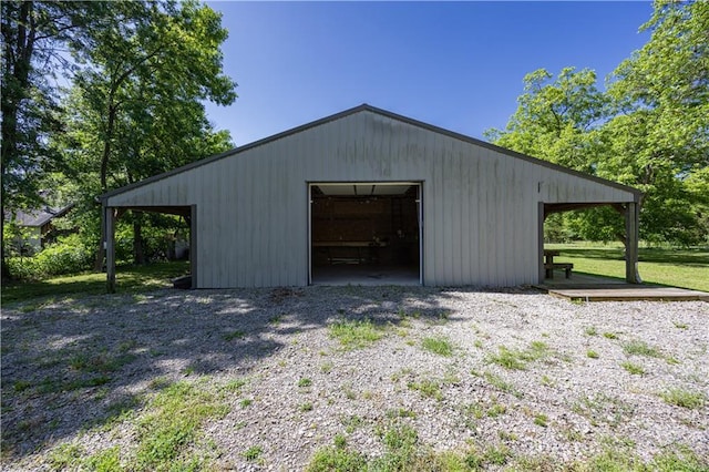 3931 Main St, Parsons, KS 67357 - view of pole building