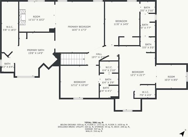 7208 Oakview St, Shawnee, KS 66216 - floor plan / room layout