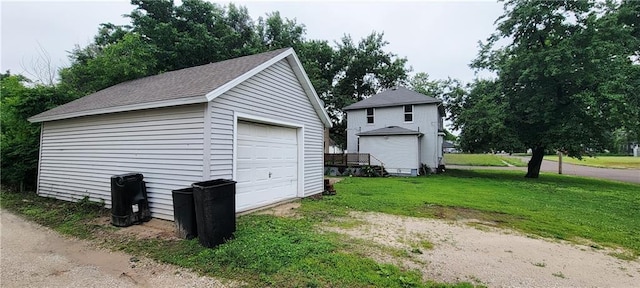 403 S St, Iola, KS 66749 - view of detached garage