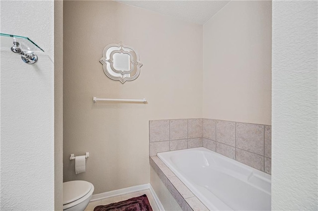 3222 SW Shadow Brook Dr, Blue Springs, MO 64015 - bathroom featuring a garden tub and tile patterned floors