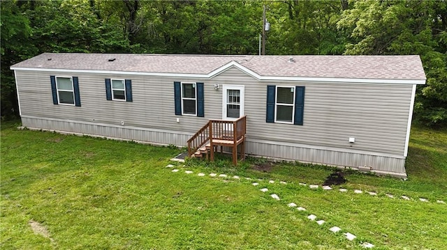17922 County Road 361, Savannah, MO 64485 - view of front of property featuring a front yard and roof with shingles