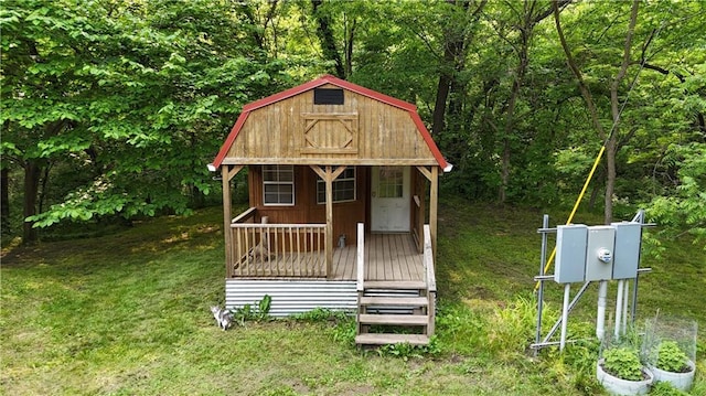 17922 County Road 361, Savannah, MO 64485 - view of outbuilding featuring a view of trees
