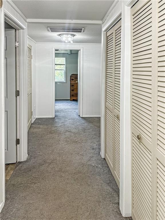 15157 Bass Cove Rd, Gravois Mills, MO 65037 - hall with carpet and baseboards