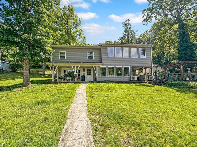 15157 Bass Cove Rd, Gravois Mills, MO 65037 - view of front of house featuring a front yard