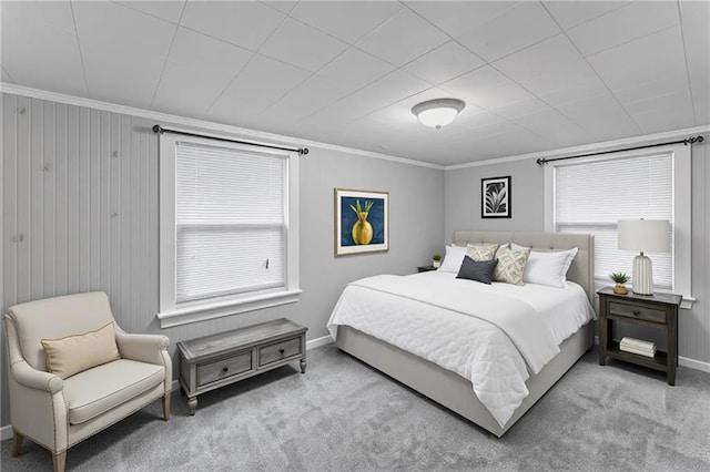 7 NW 88th St, Kansas City, MO 64155 - carpeted bedroom featuring crown molding and baseboards