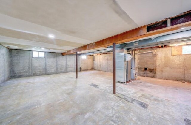 10409 Russell St, Overland Park, KS 66212 - basement with heating unit