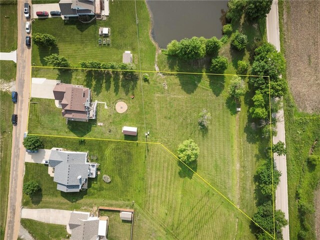 130 SW 95th Rd, Warrensburg, MO 64093 - aerial view of property and surrounding area with property parcel outlined