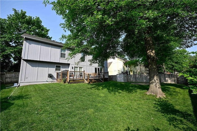 17586 W 112th St, Olathe, KS 66061 - back of house featuring a deck
