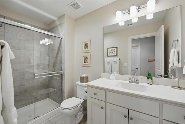 16005 Melrose St, Overland Park, KS 66221 - bathroom featuring vanity and a stall shower