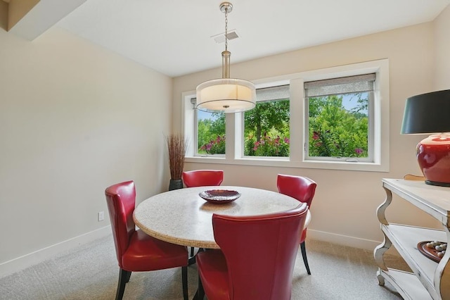 16005 Melrose St, Overland Park, KS 66221 - dining area with plenty of natural light and carpet floors