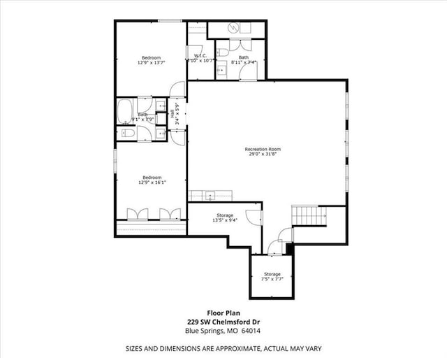 229 SW Chelmsford Dr, Blue Springs, MO 64014 - photo 46