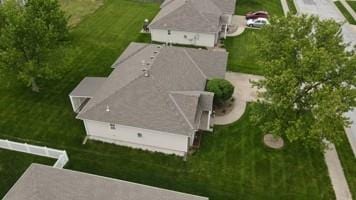 814 Clancy Ct, Raymore, MO 64083 - aerial view of property and surrounding area