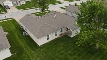 814 Clancy Ct, Raymore, MO 64083 - aerial view of residential area