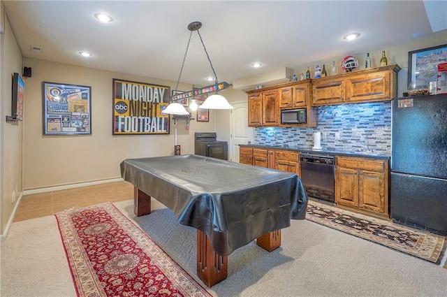 309 E 126th St, Kansas City, MO 64145 - game room with billiards table and recessed lighting
