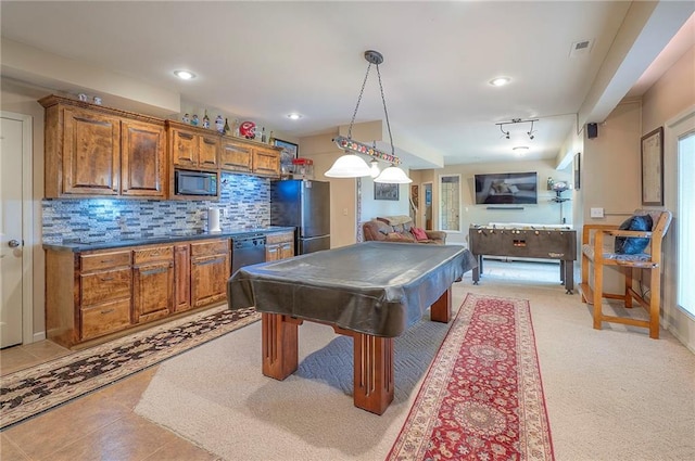 309 E 126th St, Kansas City, MO 64145 - playroom with billiards