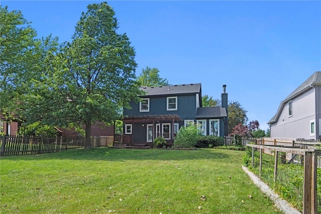 13701 W 149th St, Olathe, KS 66062 - back of house with a pergola and a wooden deck