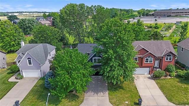 13701 W 149th St, Olathe, KS 66062 - aerial perspective of suburban area