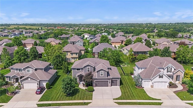 1220 Kingsland Cir, Raymore, MO 64083 - aerial view of residential area