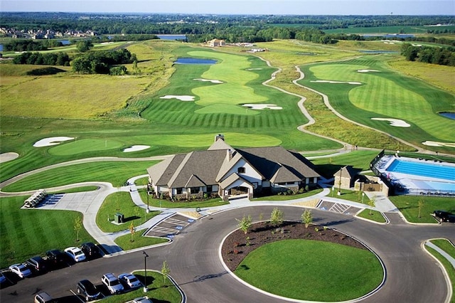 1220 Kingsland Cir, Raymore, MO 64083 - drone / aerial view of a golf club