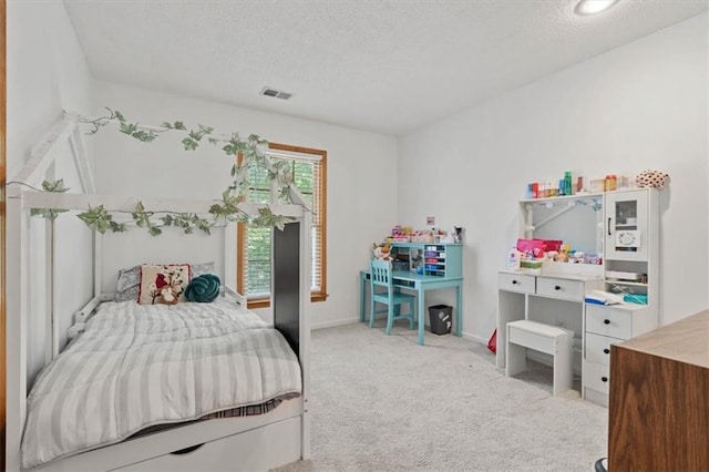 14105 W 115th St, Olathe, KS 66062 - bedroom with carpet floors, a textured ceiling, and baseboards