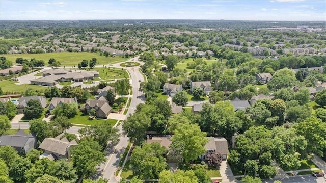 14105 W 115th St, Olathe, KS 66062 - aerial perspective of suburban area