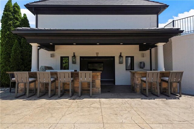 20711 Benson St, Bucyrus, KS 66013 - view of patio