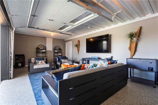 20711 Benson St, Bucyrus, KS 66013 - living area featuring carpet