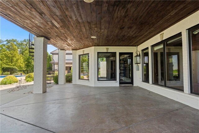 20711 Benson St, Bucyrus, KS 66013 - view of patio with an outdoor pool